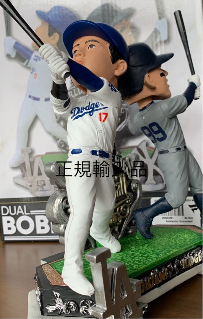 2024 WORLD SERIES 開催記念ボブルヘッド 大谷&JUDGE