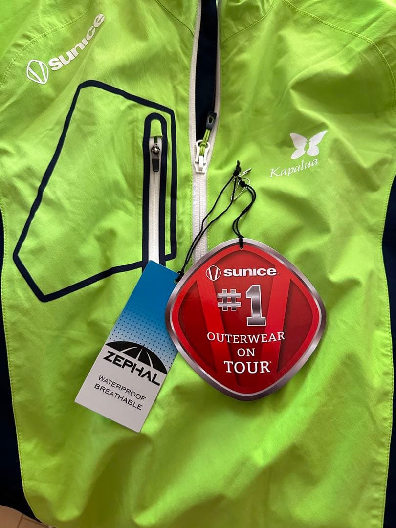 【SUNICE GOLF】RAIN GEAR ZEPHAL ゴルフレインウェア