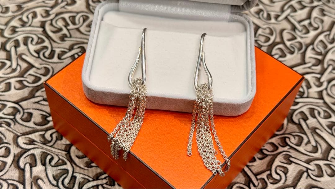 【Hermes】エルメス ピアス リコル