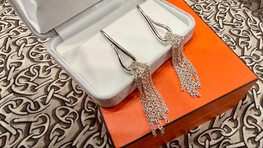 【Hermes】エルメス ピアス リコル