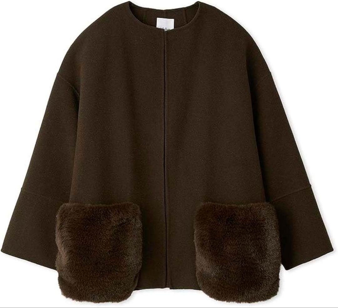 Mila Owen 2wayファーポケットリバーコート 2024年モデル