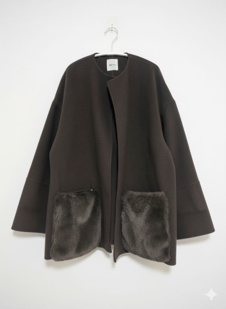 Mila Owen 2wayファーポケットリバーコート 2024年モデル