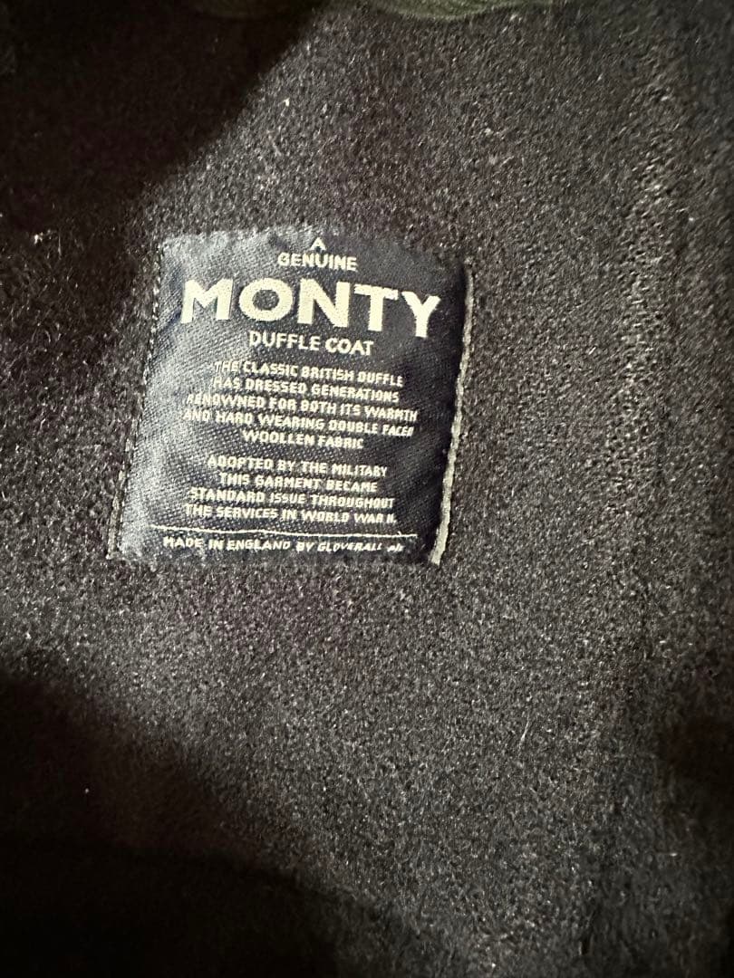 アニエスベー × グローバーオール ダッフルコート MONTY 英国製