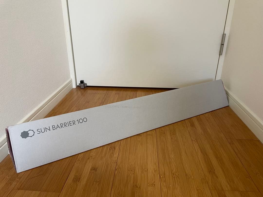 【今季最終価格極美品】サンバリア 100 長傘 L mokuグリーン クリア手元