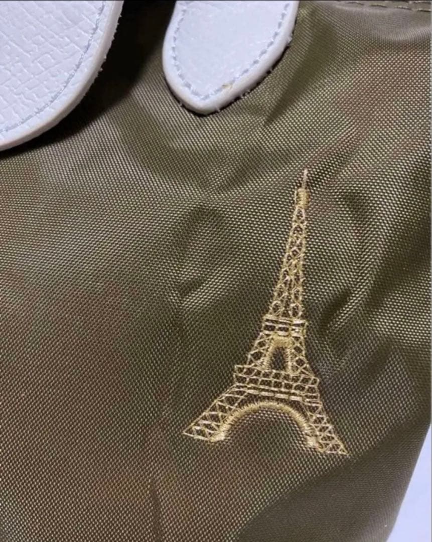 ロンシャン最新限定作 エッフェル塔S Military green(カーキ)