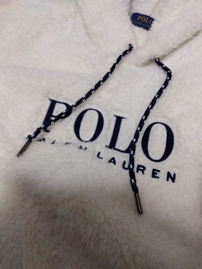 ⭐美品⭐ POLO RALPH LAUREN ボア パーカー ホワイト M