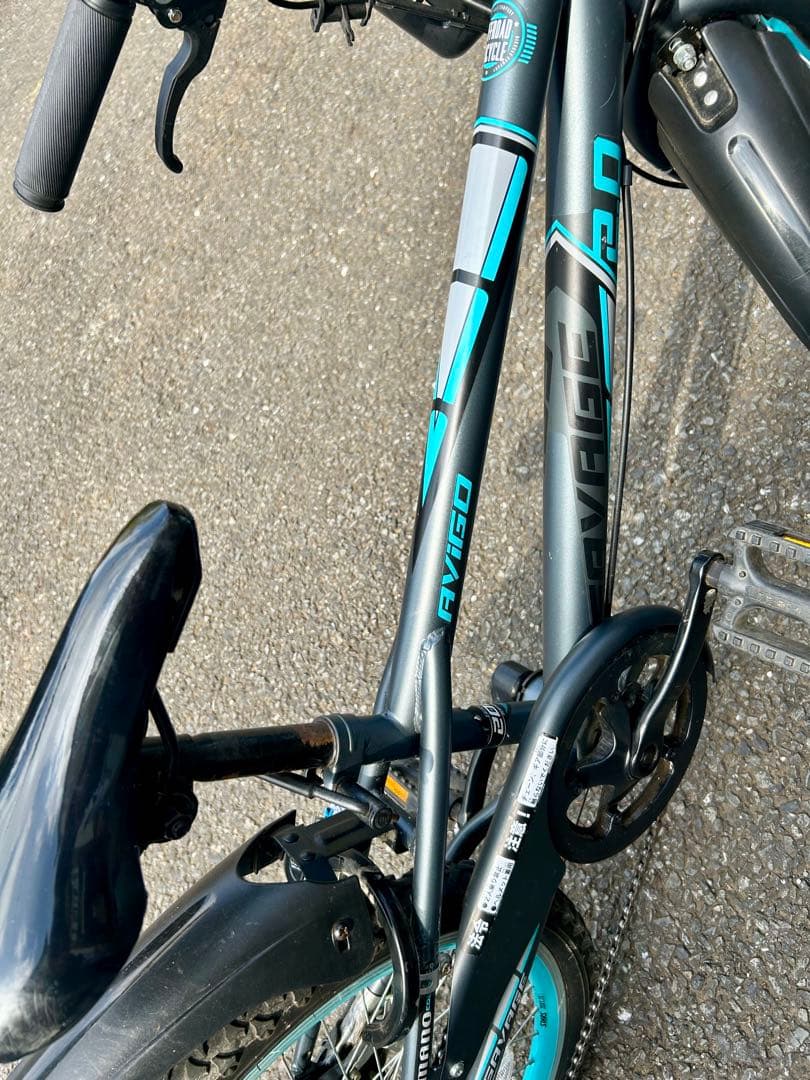 ジュニアスポーツ自転車 ブラック/ターコイズ 20東京都内自取7500円割引き