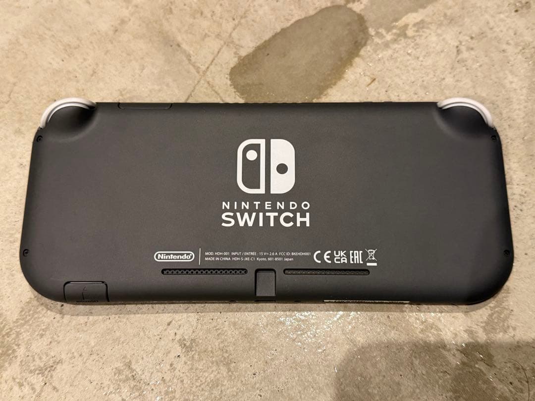 Nintendo Switch Lite グレー　スイッチライト　箱付