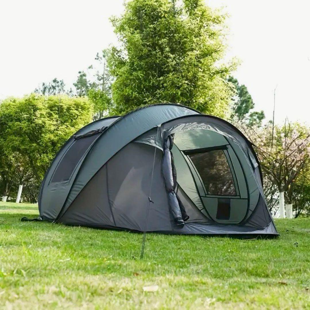 新品 大型 ワンタッチテント ポップアップテント キャンプ アウトドア 大空間
