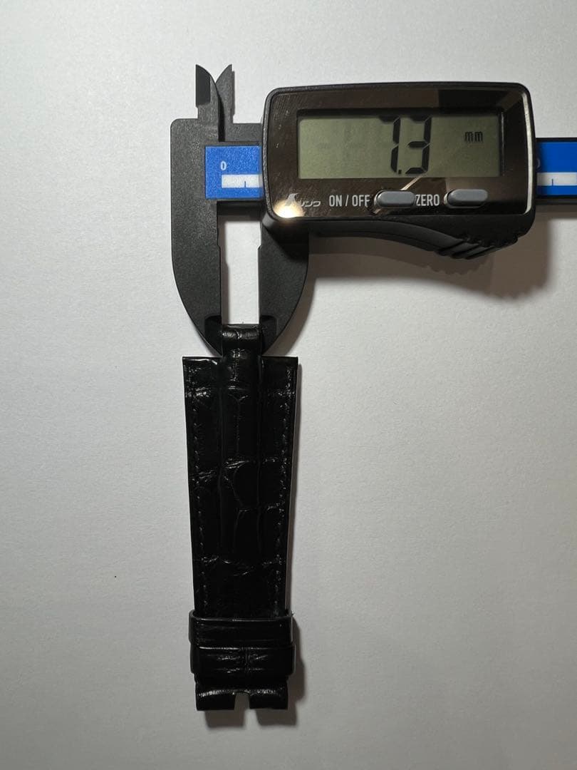 BVLGARI 　ブルガリ　ディアゴノ　カリブロ303 クロコ　レザーベルト