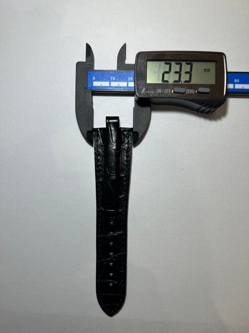 BVLGARI 　ブルガリ　ディアゴノ　カリブロ303 クロコ　レザーベルト