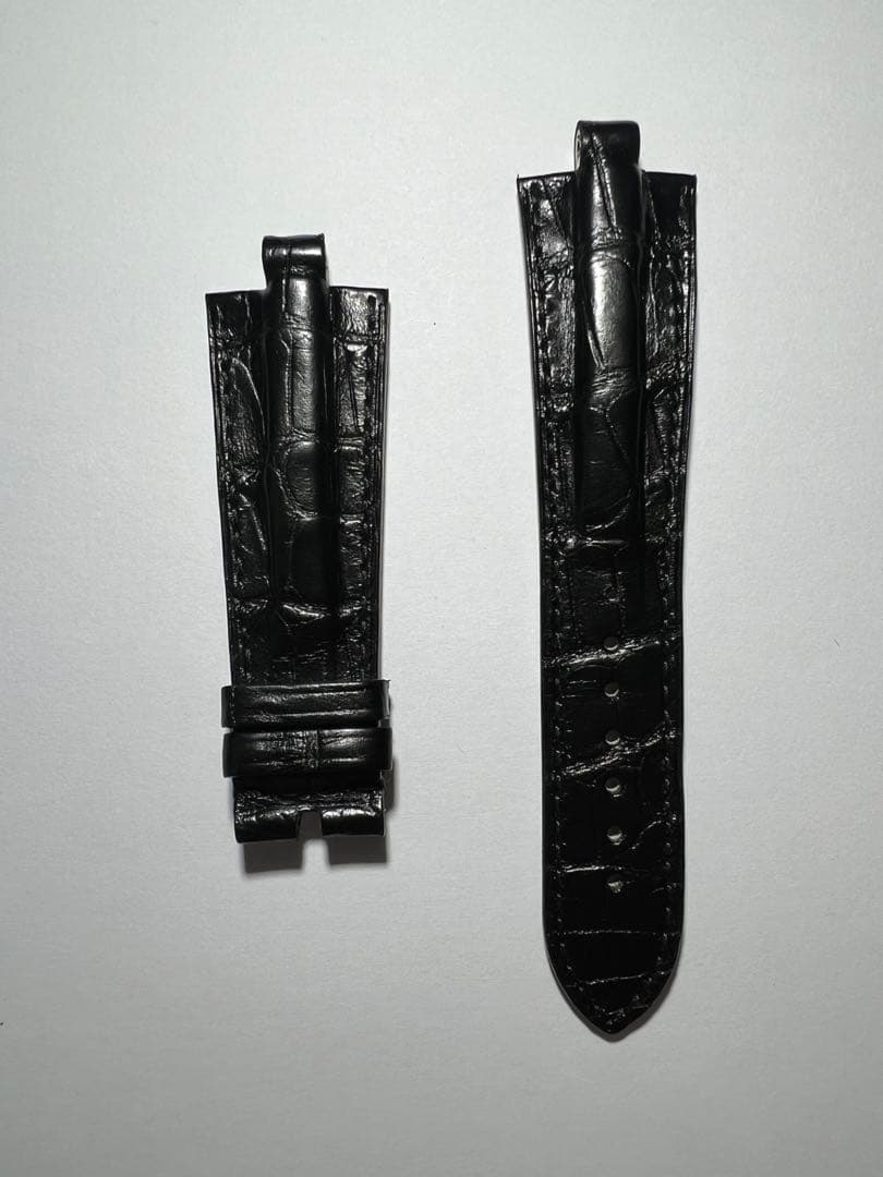 BVLGARI 　ブルガリ　ディアゴノ　カリブロ303 クロコ　レザーベルト