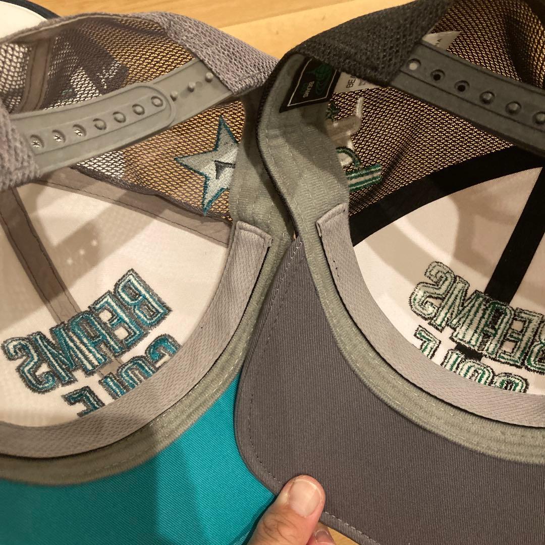 ゴルフキャップとバイザーセット 6点