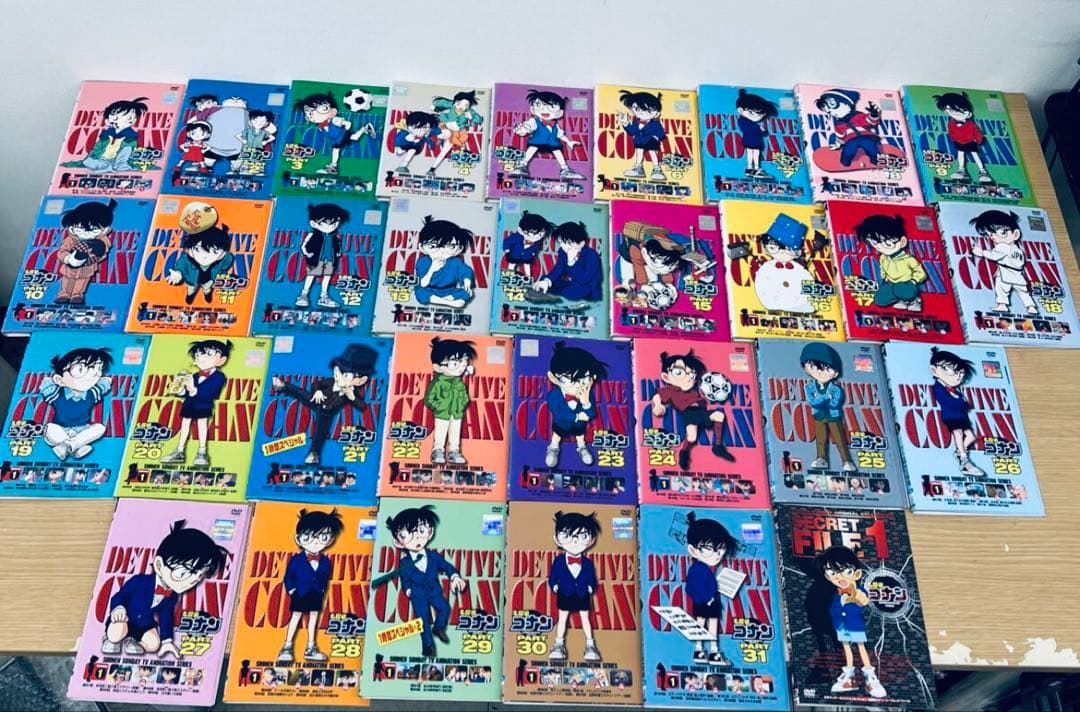 名探偵コナンpart1〜31 全巻完結セット dvd 高山みなみ 全巻277