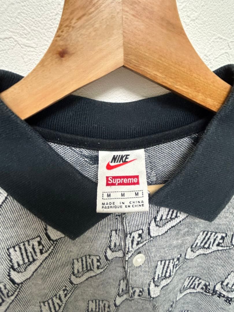 トップス Supreme NIKE JACQUARD POLO 18A
