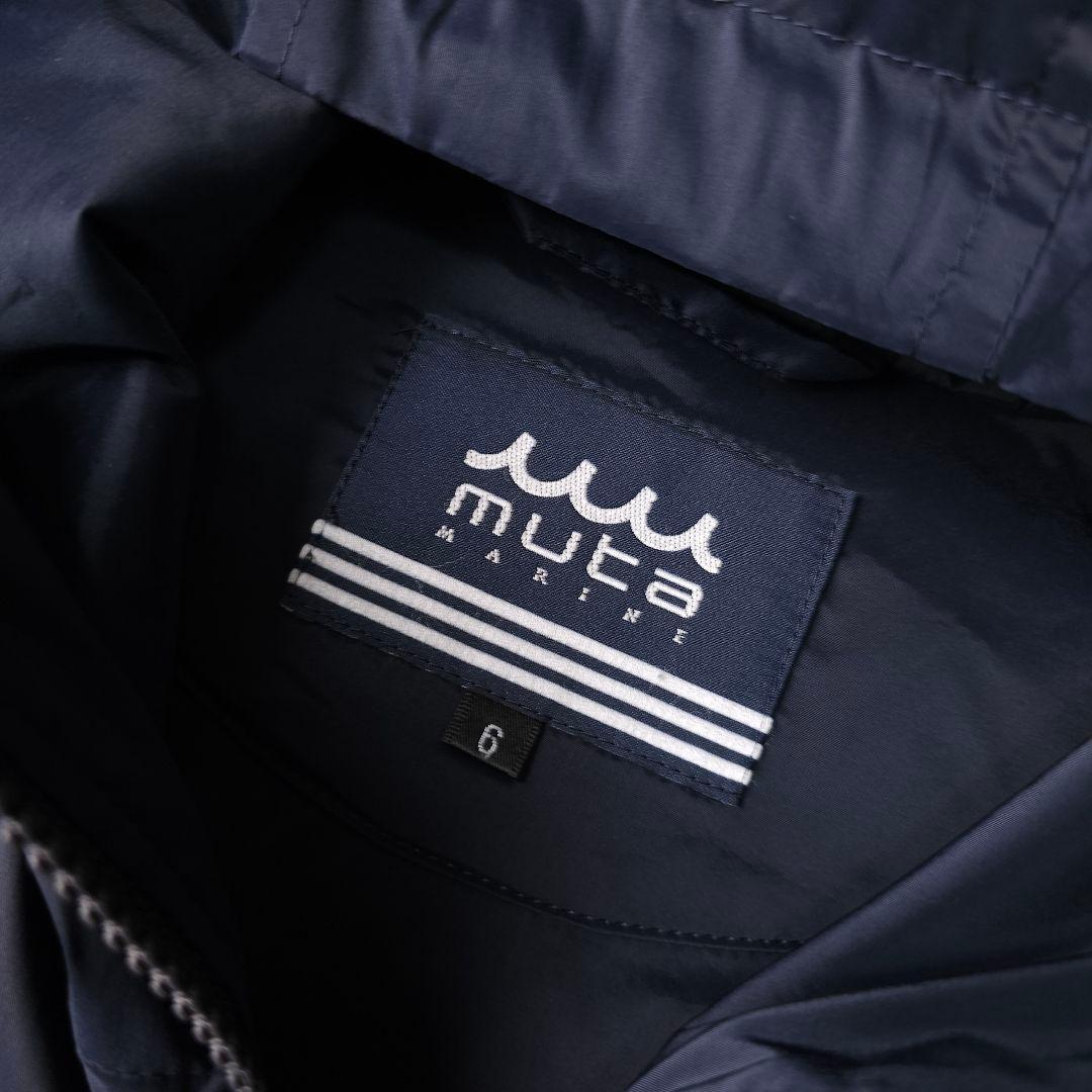 ムータマリンゴルフ ロゴ 多数 ナイロンフーディーブルゾンジャケット L