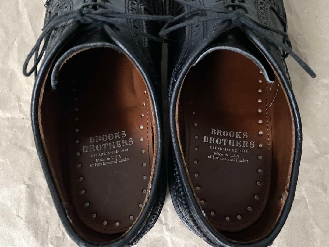 Brooks Brothers ウィングチップ 革靴 ブルックス・ブラザーズ