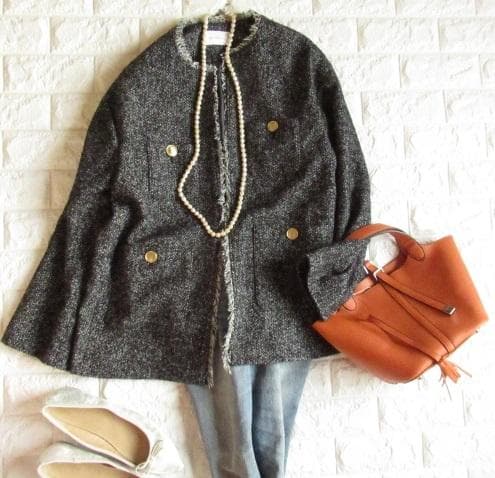 ユナイテッドアローズgreen label relaxing シルク混ジャケット