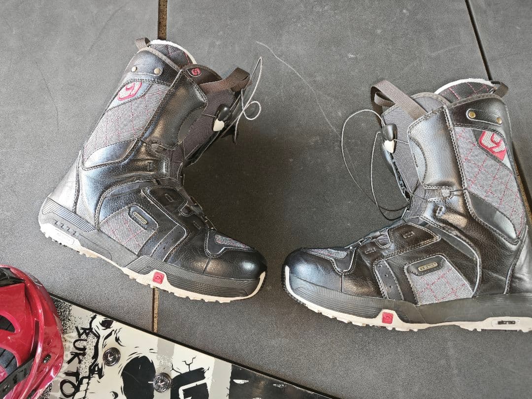 BURTON・SALOMON　スノーボード3点セット