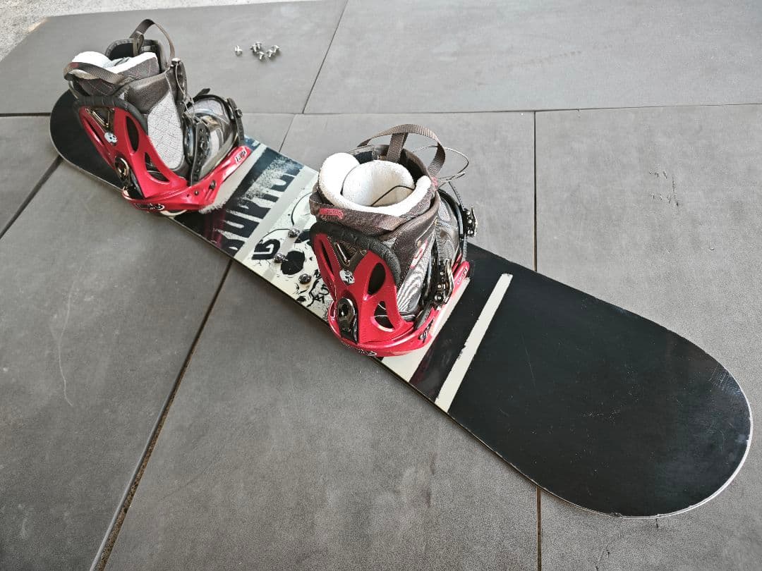 BURTON・SALOMON　スノーボード3点セット