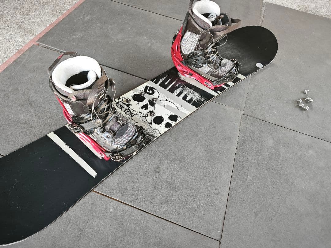 BURTON・SALOMON　スノーボード3点セット