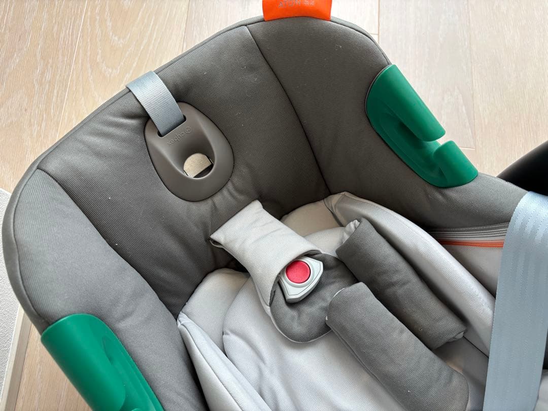 美品サイベックス　チャイルドシート Aton S2 i size トラベルセット