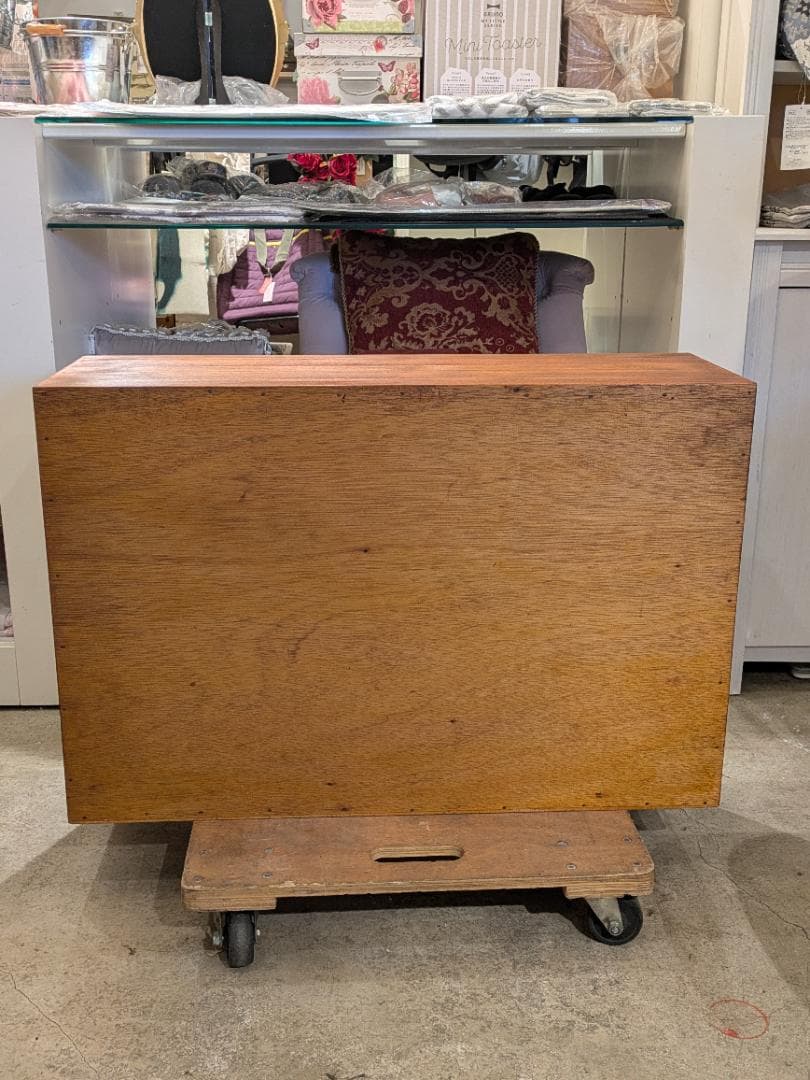 50%値下【希少】 ミッドセンチュリー チーク サイドボード キャビネット 無垢