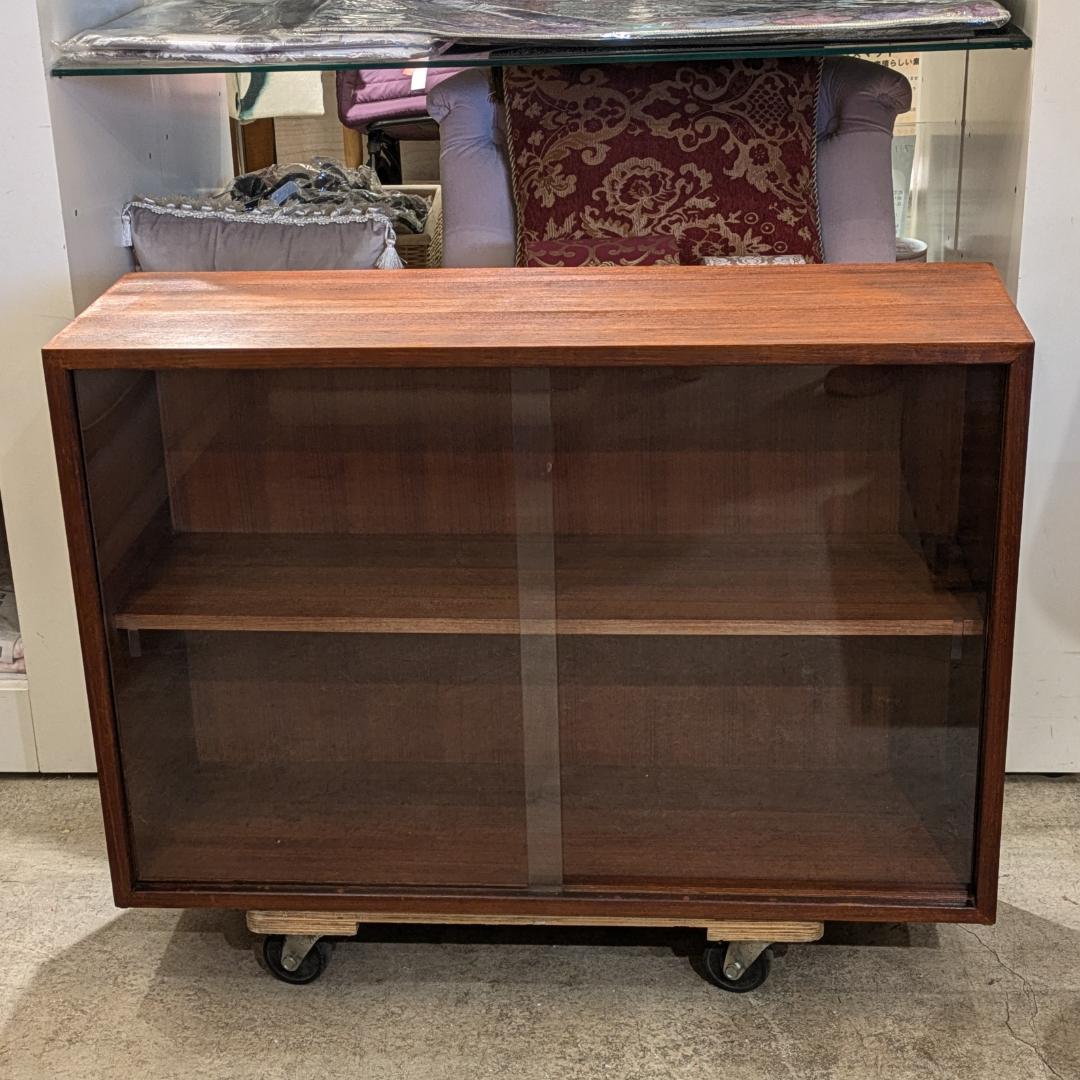 50%値下【希少】 ミッドセンチュリー チーク サイドボード キャビネット 無垢