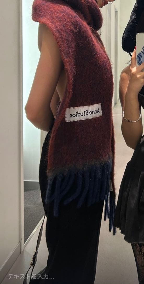 Acne Studios モヘアマフラー マフラー　scarf