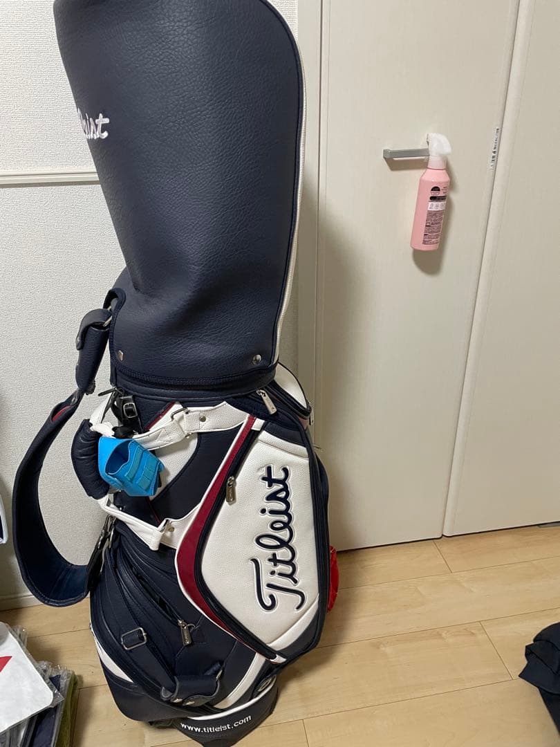 Titleist キャディバッグ ネイビー/ホワイト