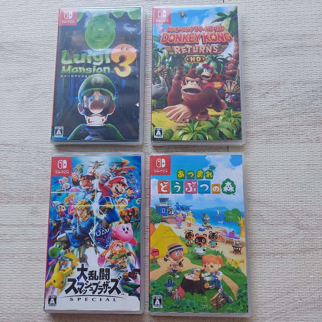 Nintendo Switchソフト4本セット