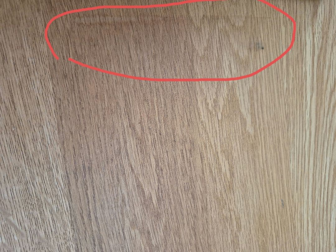 karf カーフ オーク無垢材 Kano デスク 引き出し付き