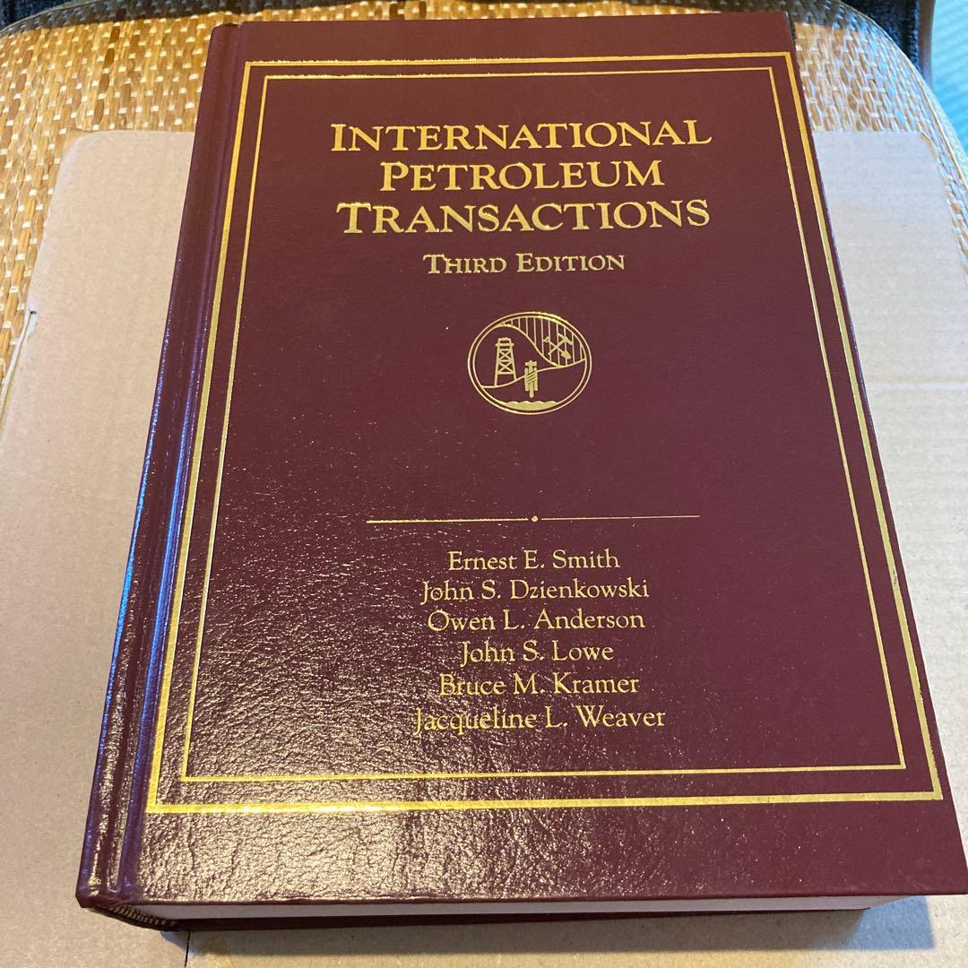 洋書 International Petroleum Transactions 3rd