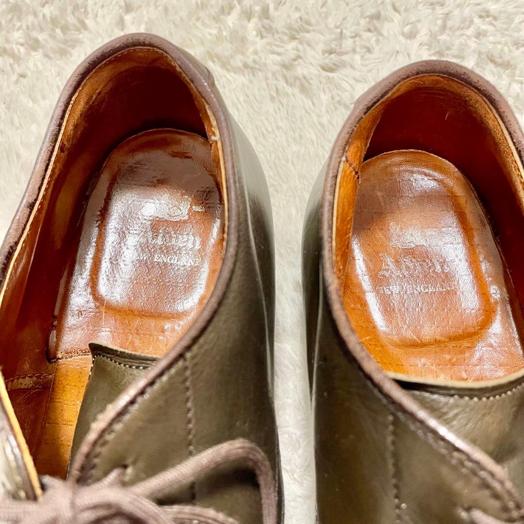 希少 ALDEN オールデン キャップトゥ 559917 カーフ ダークブラウン