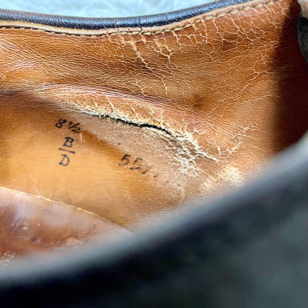 希少 ALDEN オールデン キャップトゥ 559917 カーフ ダークブラウン