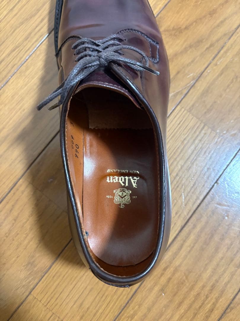 【美品】Alden990 8D コードバン