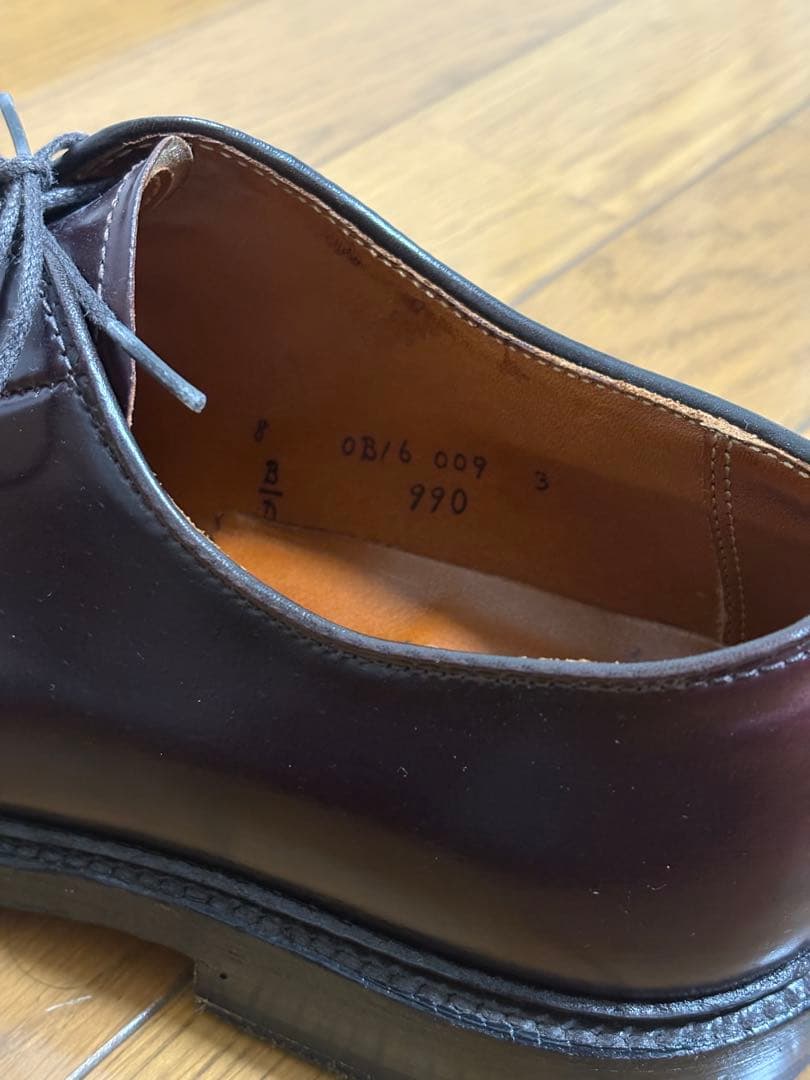【美品】Alden990 8D コードバン
