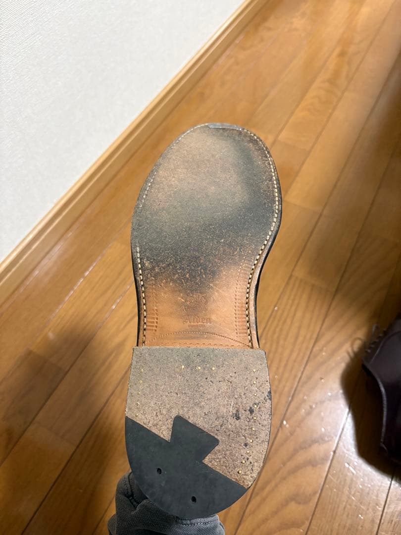 【美品】Alden990 8D コードバン