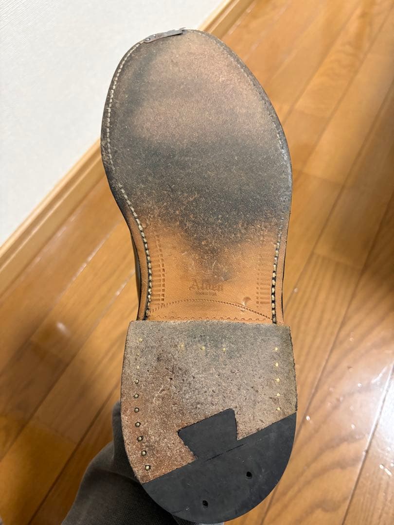 【美品】Alden990 8D コードバン