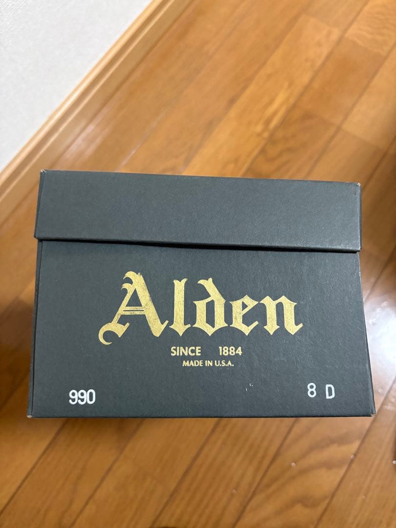 【美品】Alden990 8D コードバン