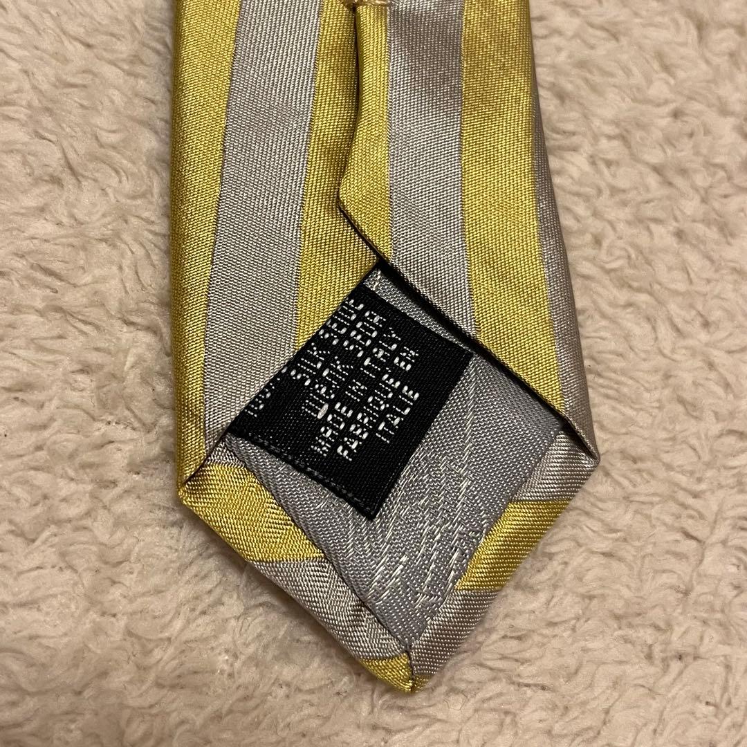 【新品】入手困難 ヴィヴィアンウエストウッド ネクタイ オーブ 黄 ストライプ