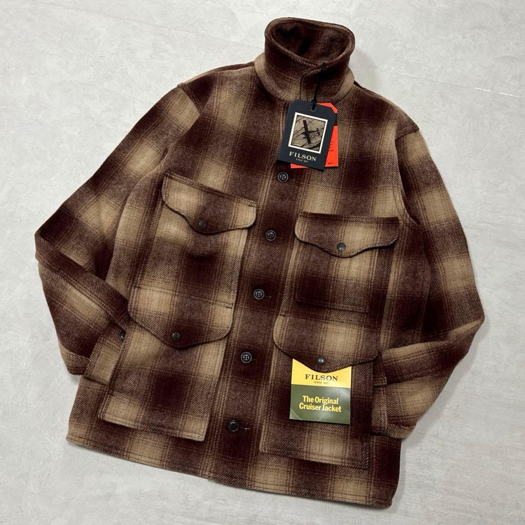 新品25AW FILSON マッキーノクルーザー ブラウンオンブレー アメリカ製