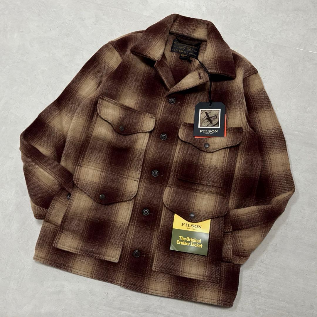 新品25AW FILSON マッキーノクルーザー ブラウンオンブレー アメリカ製