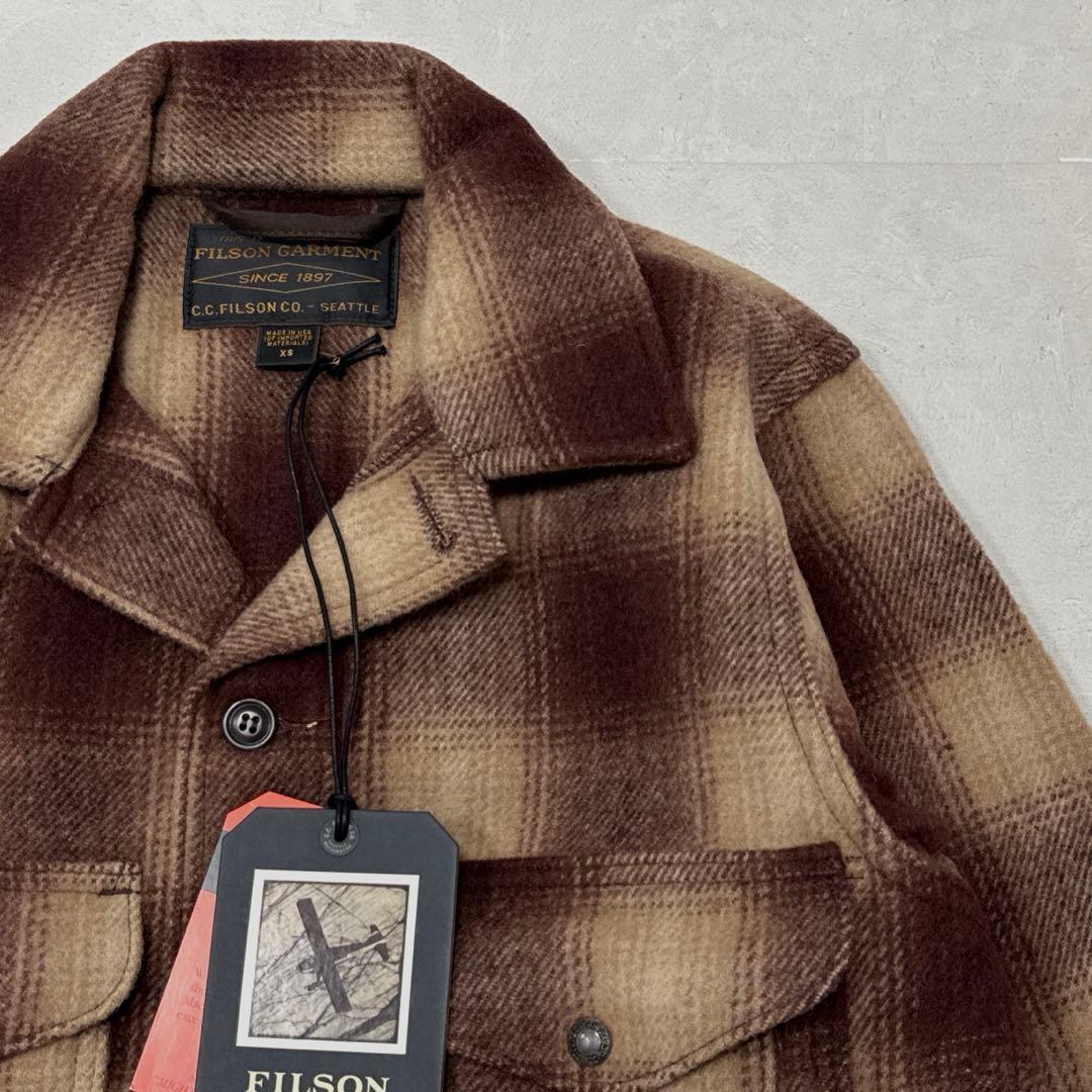 新品25AW FILSON マッキーノクルーザー ブラウンオンブレー アメリカ製