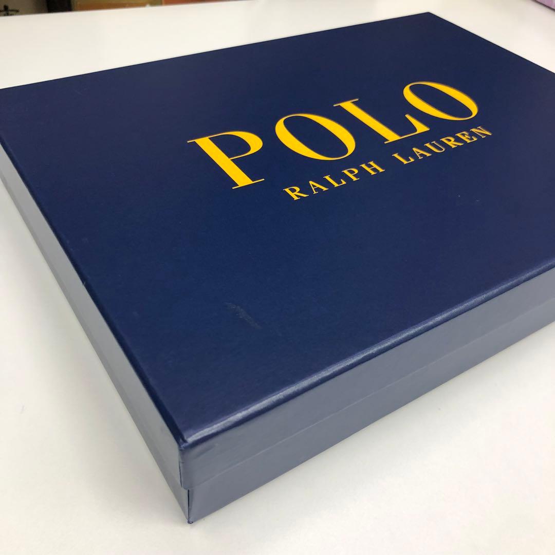 【247】新品 POLO RALPH LAUREN マフラー 黒 男女兼用