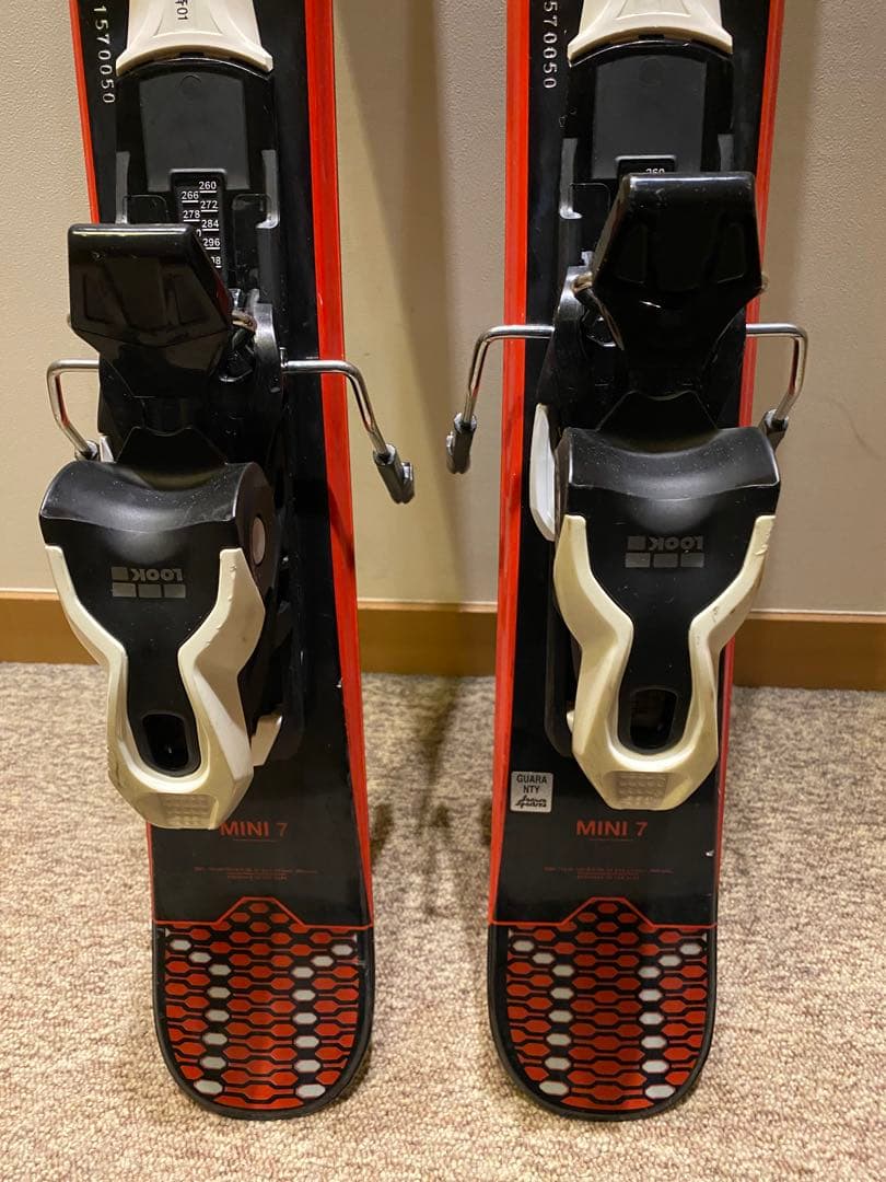 ⭐️Rossignol スキー板 付属バインディング　ショートスキー　ブラック⭐️
