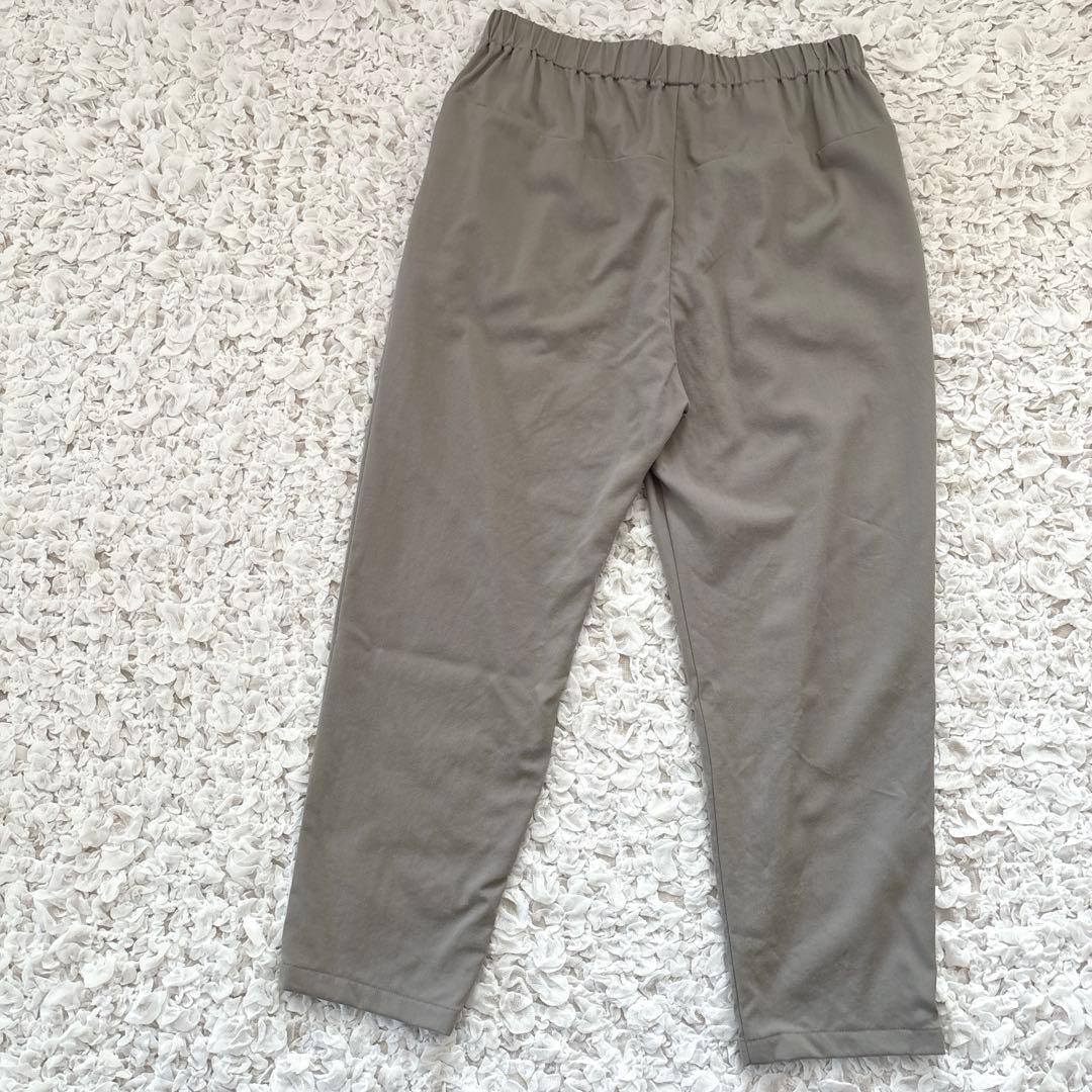 evam eva エヴァムエヴァ WOOL TUCK PANTS