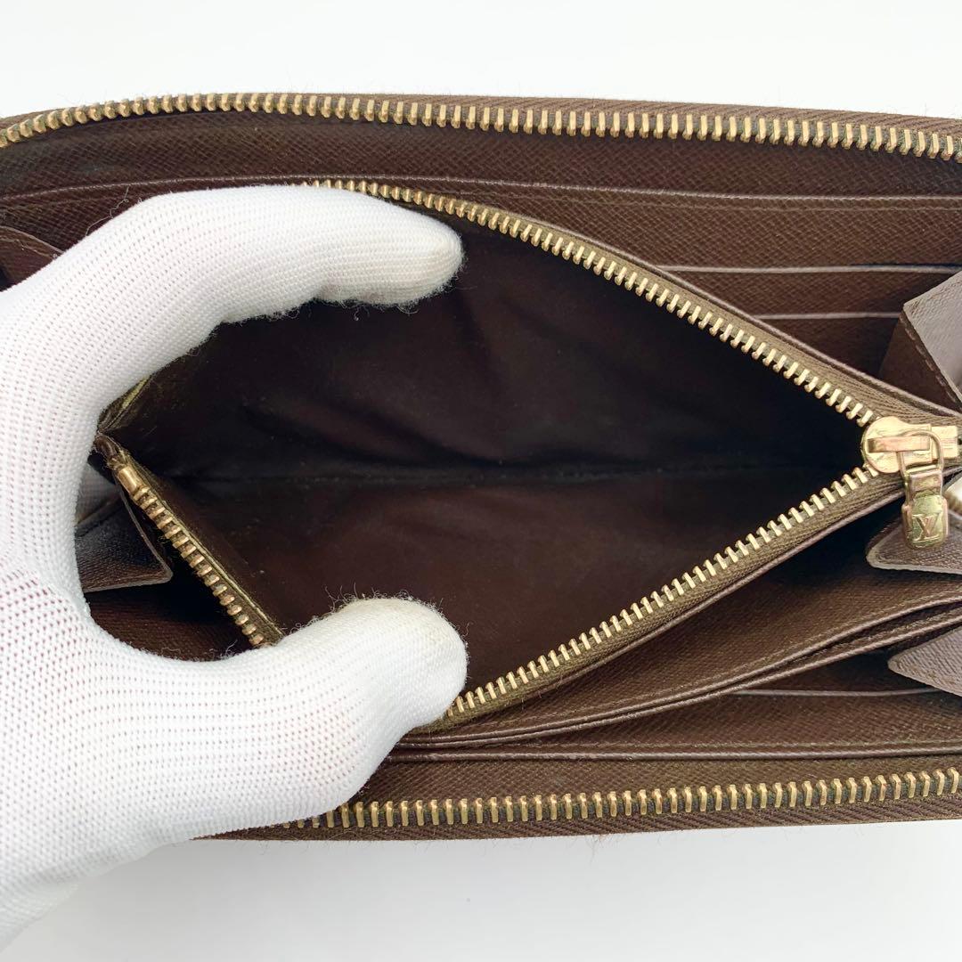 【極美品】ルイ・ヴィトン　ダミエ　ジッピーウォレット　長財布　#9
