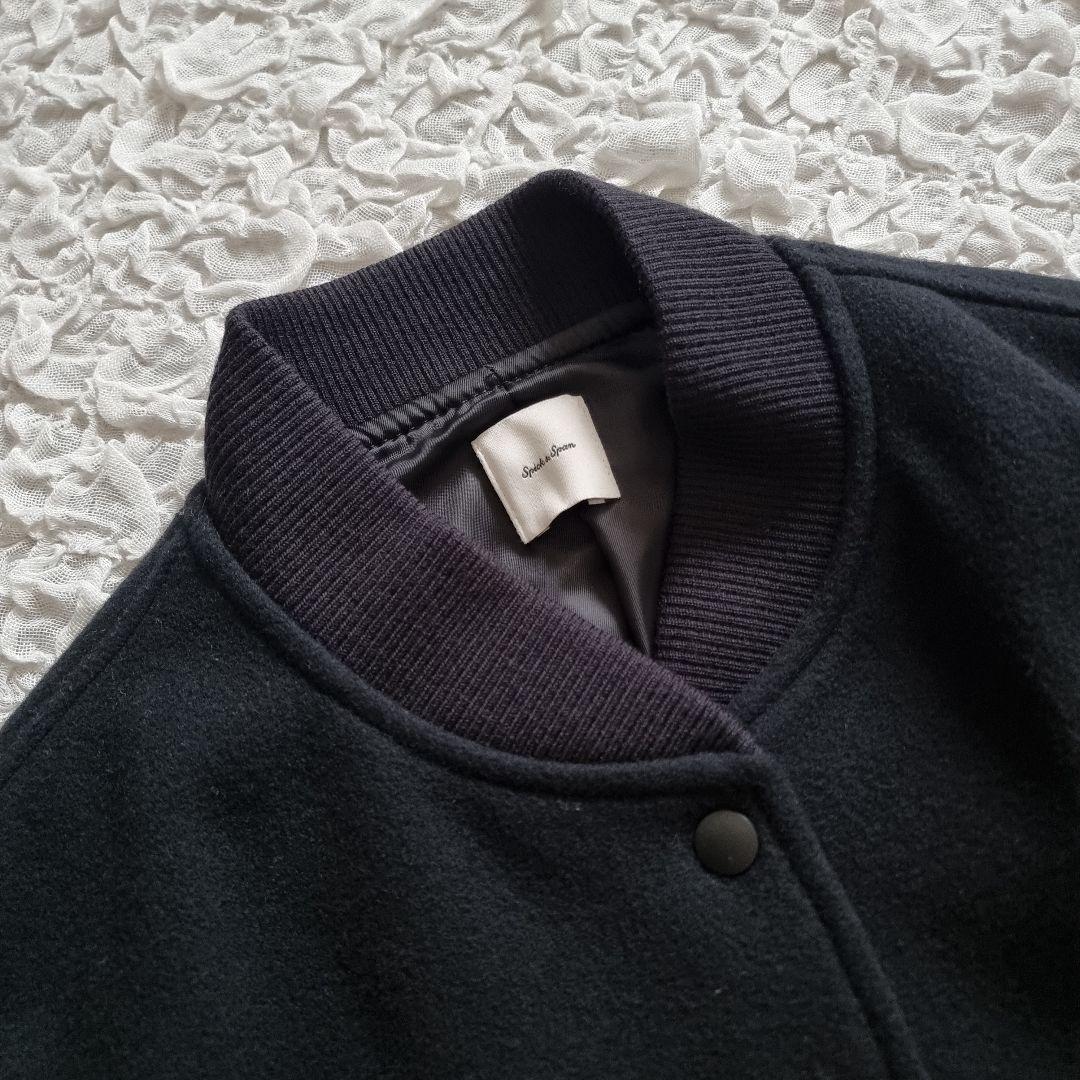 Spick & Span スタジアムジャンパー　ブラック