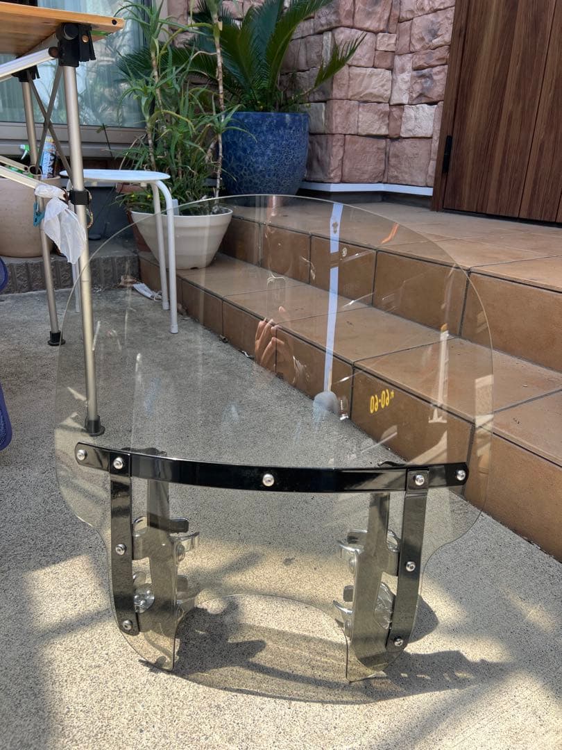 値下げ‼️ハーレーダビッドソン　ワンタッチ　純正スクリーンシールド　49mm対応